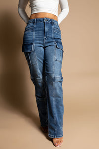 Emersyn Straight Cargo Jeans