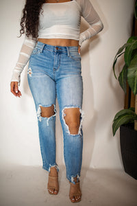 Amina Straight Leg Jeans